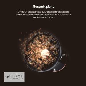 Bellissima Diffon Ceramic Saç Kurutma Makinesi - Siyah - AR5086 - 4