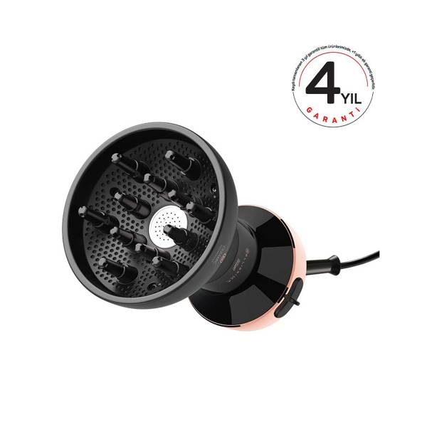 AR5086 Bellissima Diffon Ceramic Saç Kurutma Makinesi - Siyah