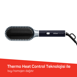 Revolution Saç Düzleştirici Fırça - Platin Gri - AR5158 - 4