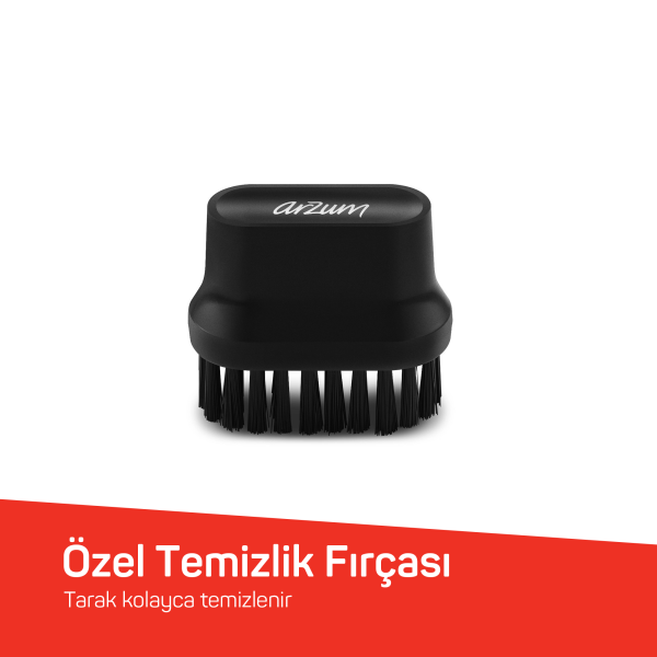 Revolution Saç Düzleştirici Fırça - Platin Gri - AR5158 - 5