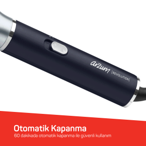 Revolution Saç Düzleştirici Fırça - Platin Gri - AR5158 - 6
