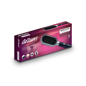 Revolution Saç Düzleştirici Fırça - Platin Gri - AR5158 - 8