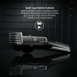 AR5200 Trace 5 in 1 Groomer Kit - Black - 9