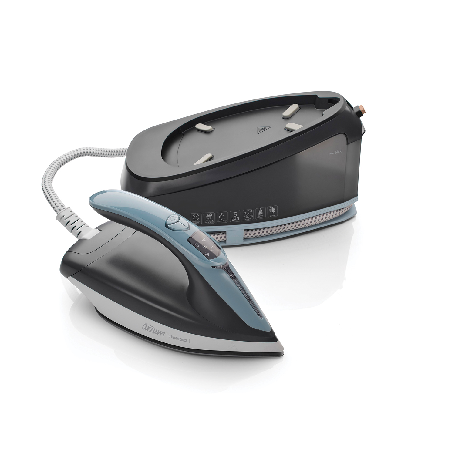 AR6001 Steamforce Buhar İstasyonlu Ütü - Misty - 7