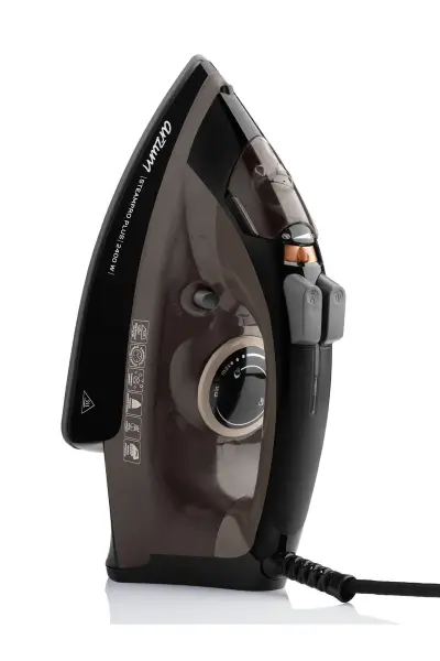 AR6030 SteamPro Plus Buharlı Ütü 2400W, Seramik Taban, 175 gr/min Şok Buhar, Kahverengi - 3