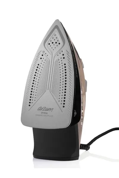 AR6030 SteamPro Plus Buharlı Ütü 2400W, Seramik Taban, 175 gr/min Şok Buhar, Kahverengi - 5