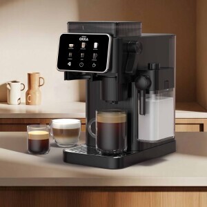 OK0047 Okka Barista Compact Otomatik Espresso Makinesi, Krom (1)