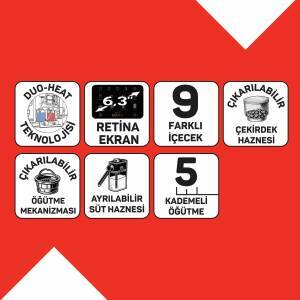 Arzum Okka Barista Pro Otomatik Espresso Makinesi	Bakır OK0042-0400 - 10