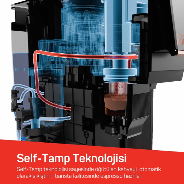 Arzum Okka Barista Pro Otomatik Espresso Makinesi	Krom OK0042-0500 - 7