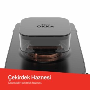 OK0042 Okka Barista Pro Otomatik Espresso Makinesi, Krom - 8