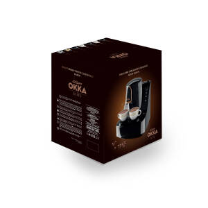 OK0040 Okka Elite Türk Kahvesi Makinesi Bol Köpüklü Közde Lezzeti, 2 Fincan Kapasiteli, Krom - 9