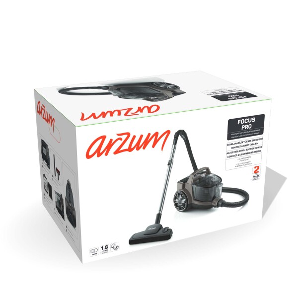 AR4137 Focus Pro Cyclone Filtreli Elektrikli Süpürge-Toprak - 7