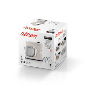 AR1190 Gastroart Stand Mikser 1500W, 12 Hız Ayarı, Dahili Tartı ve Fermentasyon Özelliği, Krem - 10