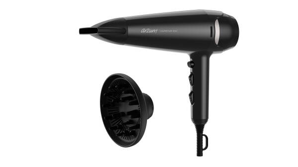 AR5138 Hairstar Ion Saç Kurutma Makinesi 2300 W, 2 Hız, 3 Isı Ayarı, Siyah - 1