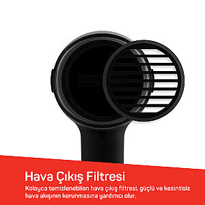 AR5134 Hairstar Neo Saç Kurutma Makinesi 2300 W,  Soğuk Hava Fonksiyonu, Siyah - 6