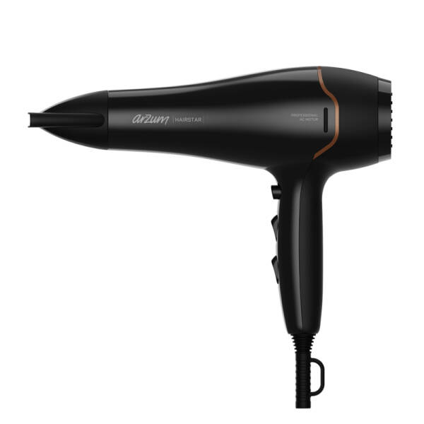 AR5142 Hairstar Profesyonel Saç Kurutma Makinesi 2300 W, 2 Hız, 3 Isı Ayarı, Siyah - 2