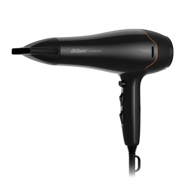 AR5142 Hairstar Profesyonel Saç Kurutma Makinesi 2300 W, 2 Hız, 3 Isı Ayarı, Siyah - 3