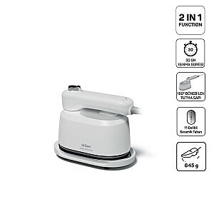 AR6055 Handy Steam Mini Buharlı Düzleştirici ve Seyahat Ütüsü-Beyaz