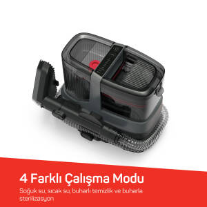 HydroSteam Buharlı Temizleyici ve Leke Çıkarıcı - Gri - AR4351  - 4