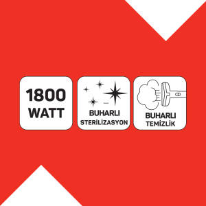 HydroSteam Buharlı Temizleyici ve Leke Çıkarıcı - Gri - AR4351  - 9