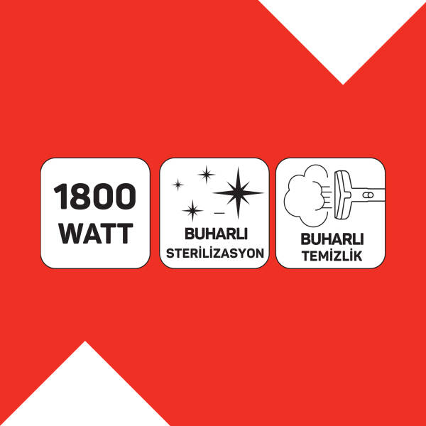 HydroSteam Buharlı Temizleyici ve Leke Çıkarıcı - Gri - AR4351  - 9