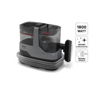 HydroSteam Buharlı Temizleyici ve Leke Çıkarıcı - Gri - AR4351 - Arzum