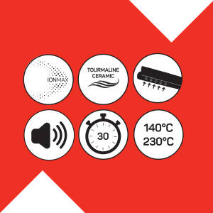 Hypnose Ionmax Geniş Saç Düzleştirici - Lila - AR5111 - 8