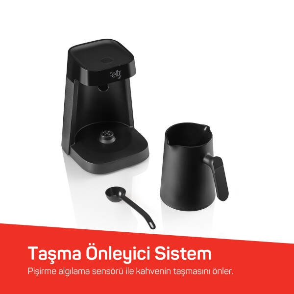 Felix Jet | Türk Kahvesi Makinesi - Siyah | FL397-0100 - 4