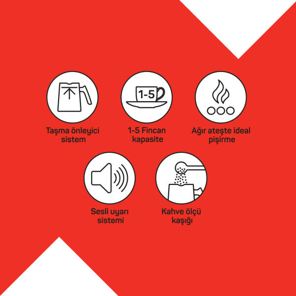 Felix Jet | Türk Kahvesi Makinesi - Siyah | FL397-0100 - 5