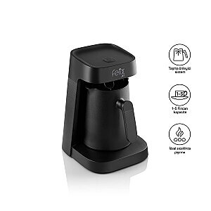 FL397 Felix Jet Türk Kahvesi Makinesi, 5 Fincan Kapasiteli, Taşma Önleyici Sistem, Bol Köpüklü Kahve