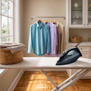 FL663 Liena Seramik Tabanlı Ütü, 2400W, 120 g/dk Şok Buhar, Otomatik Temizleme, Dik Buhar, Siyah (1)