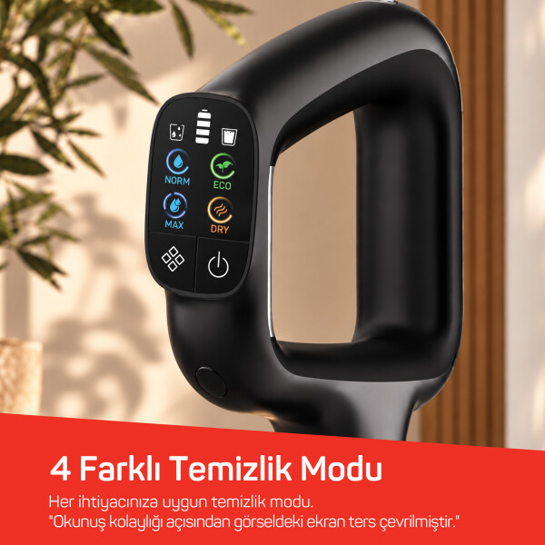 AR4402 Magiclean Aqua Islak&Kuru Dik Şarjlı Süpürge - 7
