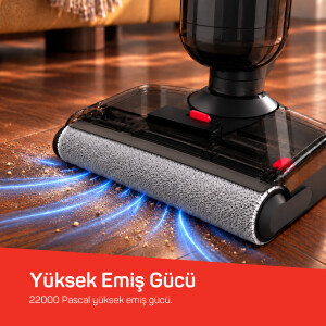 AR4402 Magiclean Aqua Islak&Kuru Dik Şarjlı Süpürge - 8