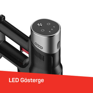 AR4209 MagiClean Flex Dikey Şarjlı Süpürge 500 W, 60 Dk Kullanım, Siyah - 4