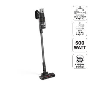 MagiClean Flex Dikey Şarjlı Süpürge - Siyah - AR4209 - Arzum