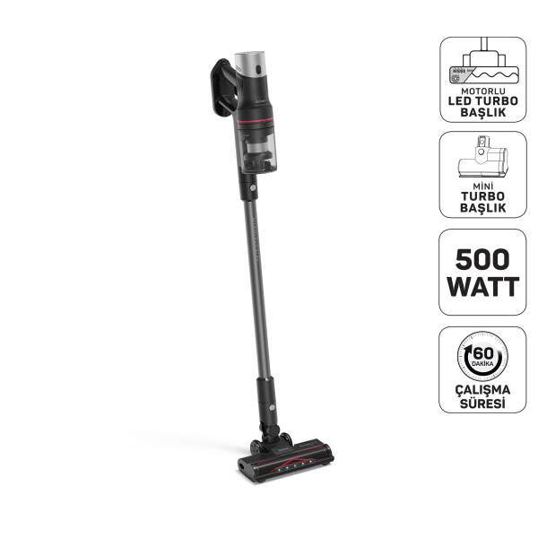 MagiClean Flex Dikey Şarjlı Süpürge - Siyah - AR4209 - 1