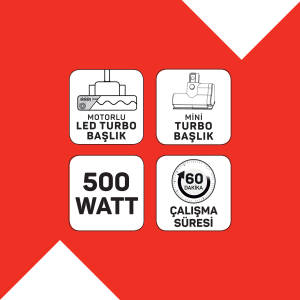 MagiClean Flex Dikey Şarjlı Süpürge - Siyah - AR4209 - 9