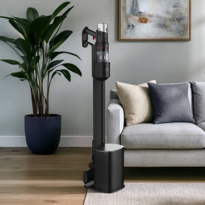 AR4211 MagiClean FlexBin İstasyonlu Dikey Şarjlı Süpürge 500W, BLDC Motor, Siyah (1)