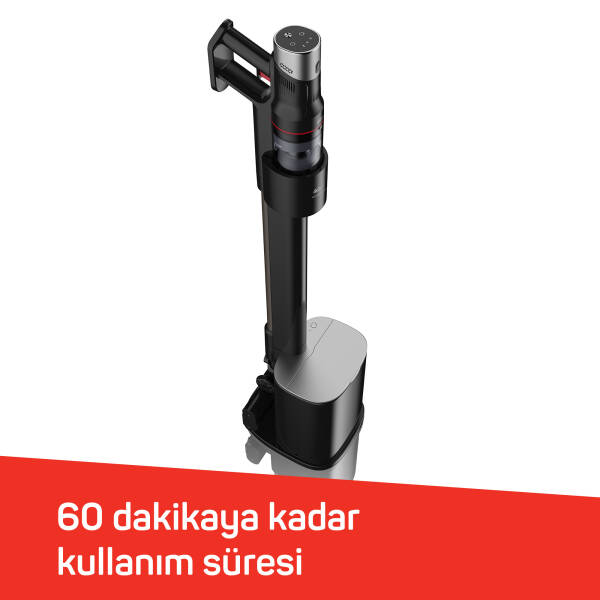 AR4211 MagiClean FlexBin İstasyonlu Dikey Şarjlı Süpürge 500W, BLDC Motor, Siyah - 7