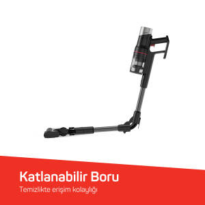 MagiClean HydroFlex Dikey Şarjlı Süpürge - Siyah - AR4210 - 5