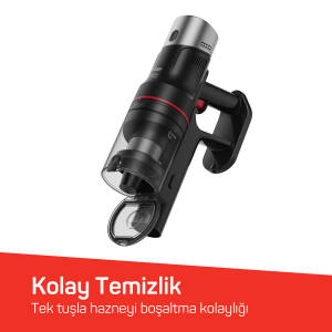 MagiClean HydroFlex Dikey Şarjlı Süpürge - Siyah - AR4210 - 9