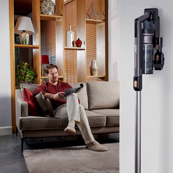 AR4208 Magiclean Propower Şarjlı Dikey Süpürge 500 W, BLDC Motor Gücü, 60 Dk Kullanım, Siyah - 2