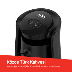 Minio Közde Türk Kahvesi Makinesi - Siyah - OK0049  - 4