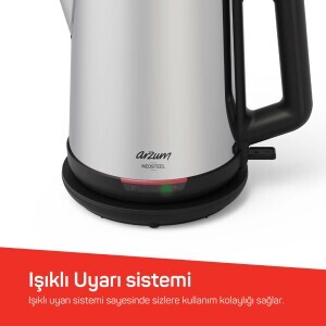 AR3158 Arzum Neosteel Inox Çay Makinesi - 3