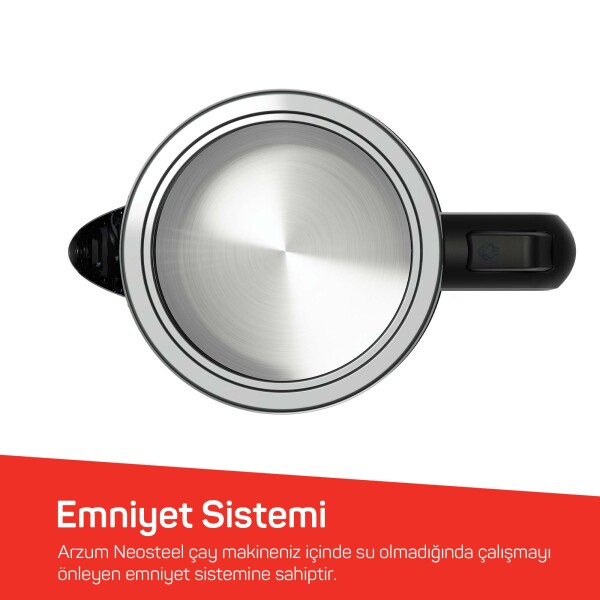 AR3158 Arzum Neosteel Inox Çay Makinesi - 4