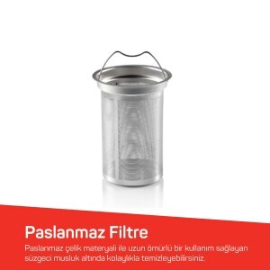 AR3158 Arzum Neosteel Inox Çay Makinesi - 8