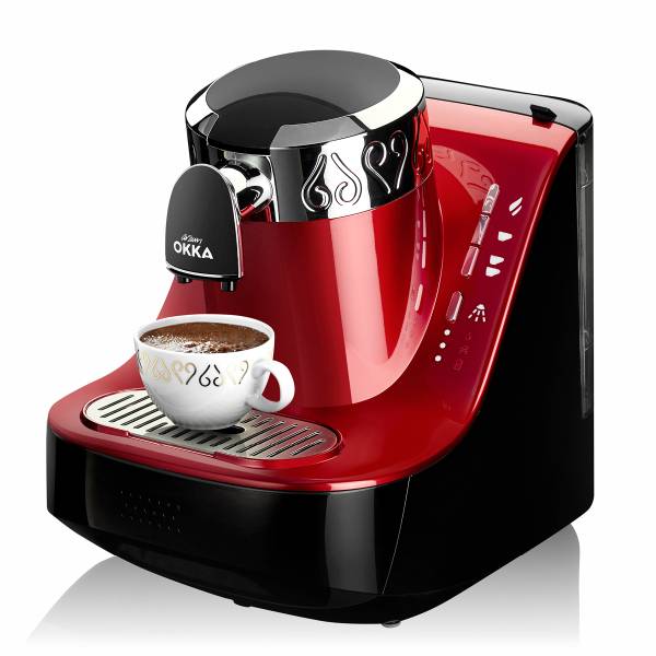 OK002-N OKKA Turkish Coffee Machine - Pomagranate - 4