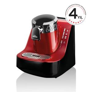 OK002-N OKKA Turkish Coffee Machine - Pomagranate - 2