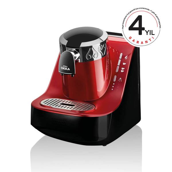 OK002-N OKKA Turkish Coffee Machine - Pomagranate - 2