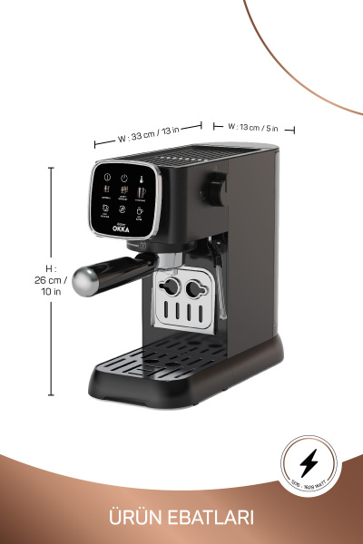 Espresso Solo Yarı Otomatik Espresso Makinesi - OK0034 - 4